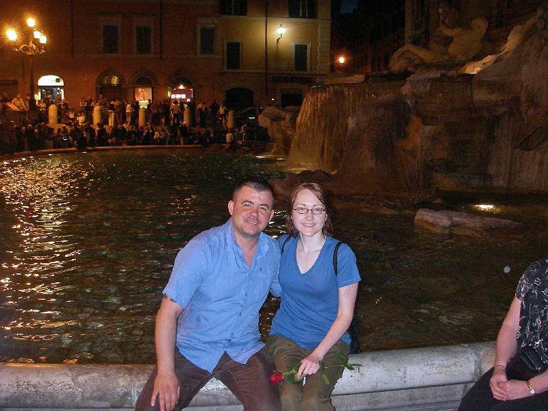 trevi-fountain-5.JPG - The lady who took our picture gave me the rose.  She apparently didn't want it.